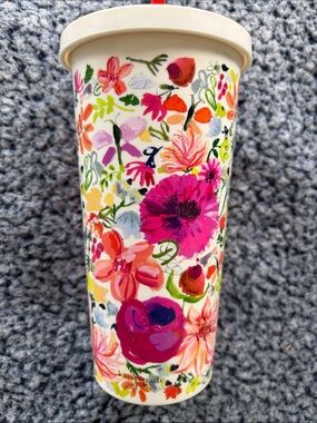 Kate Spade Floral Tumbler